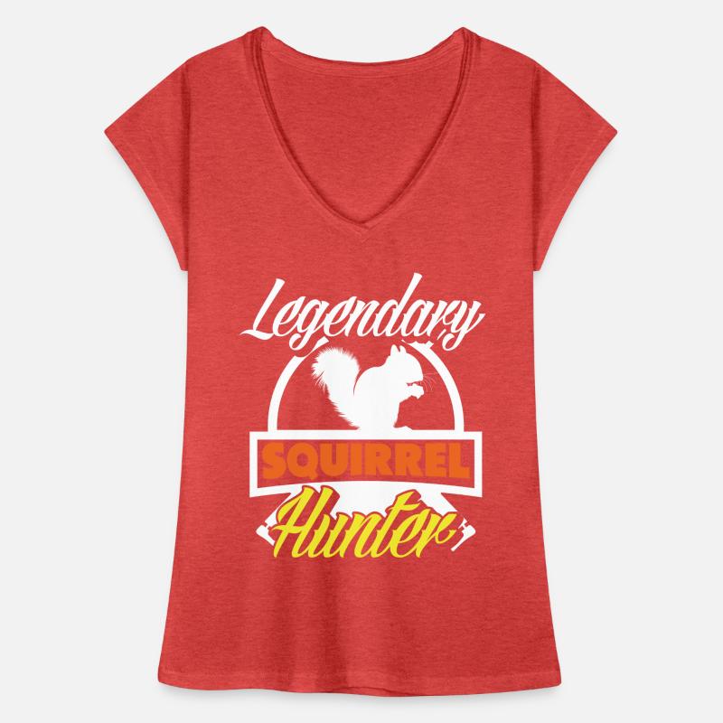 Eichhörnchen Jäger Frauen Vintage T-Shirt