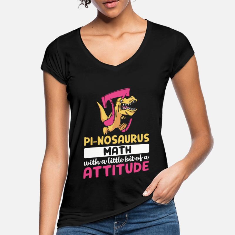 Pi-nosaurus math avec un peu de posture T-shirt vintage Femme