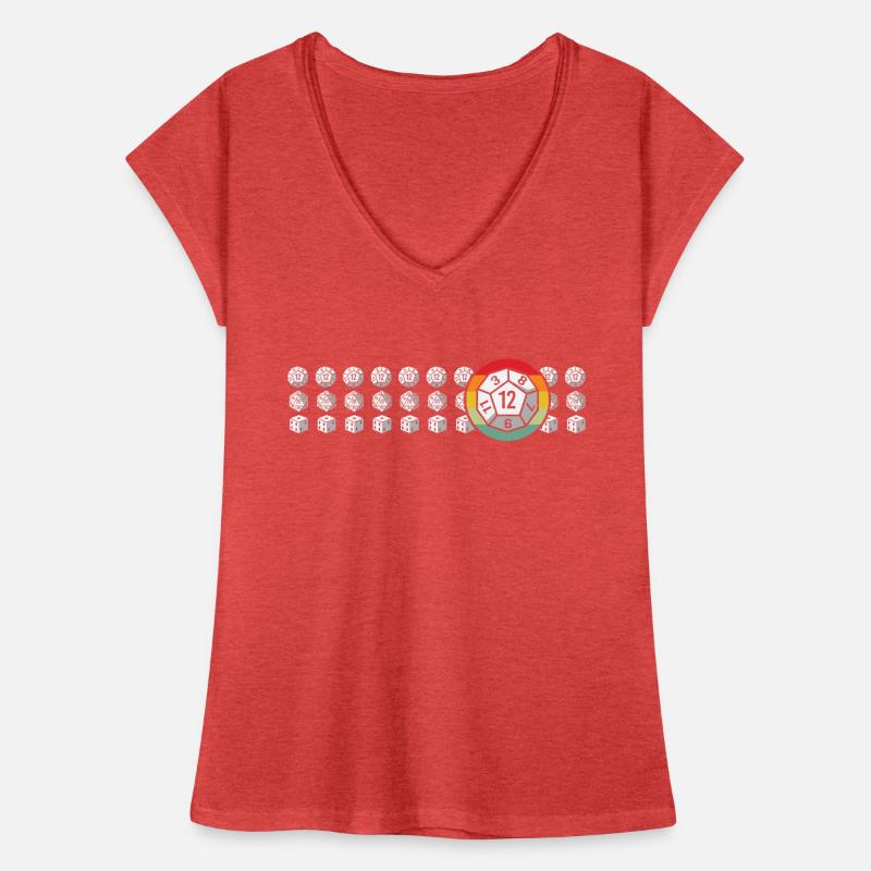 RPG Cube Rollenspiel Side Quest Frauen Vintage T-Shirt