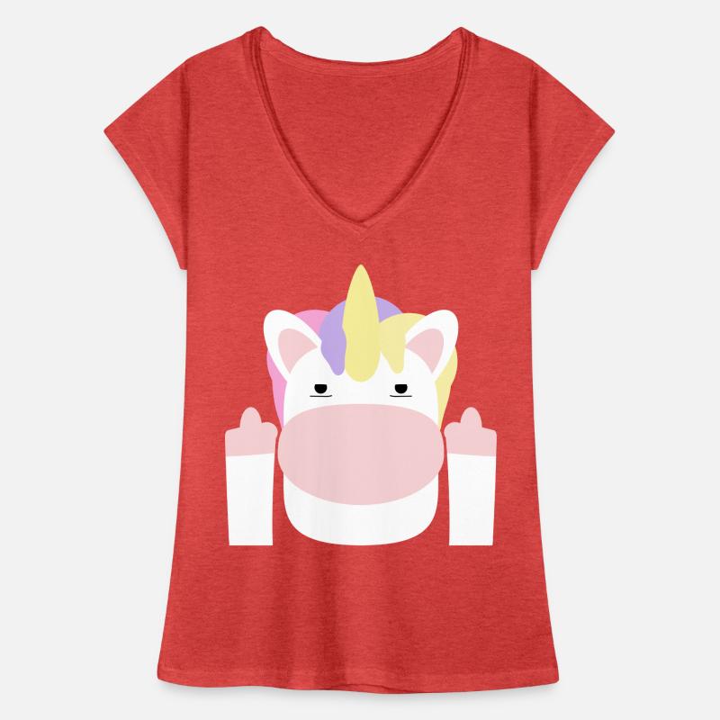 Mittelfinger Frauen Vintage T-Shirt