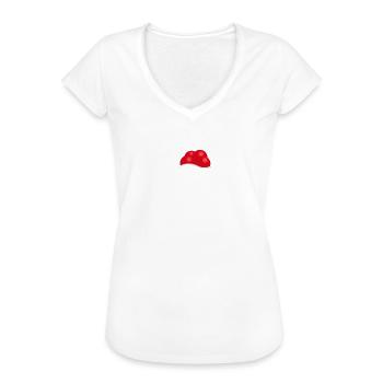 Schwarzwaldmädel - Frauen Vintage T-Shirt - Schwarz - Vorne - Danielle (179cm)