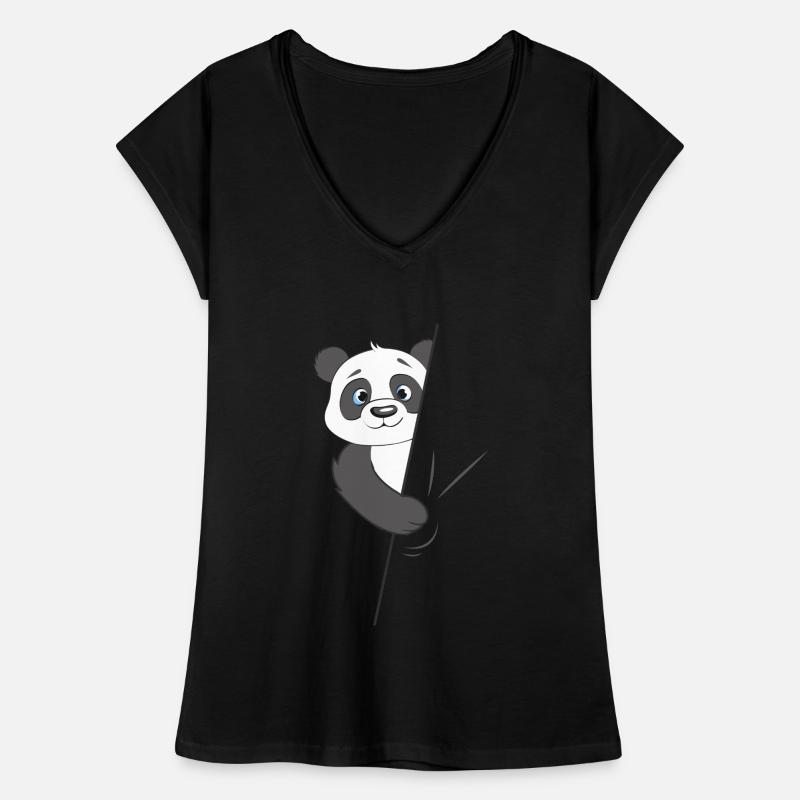Panda bear hides Women's Vintage T-Shirt