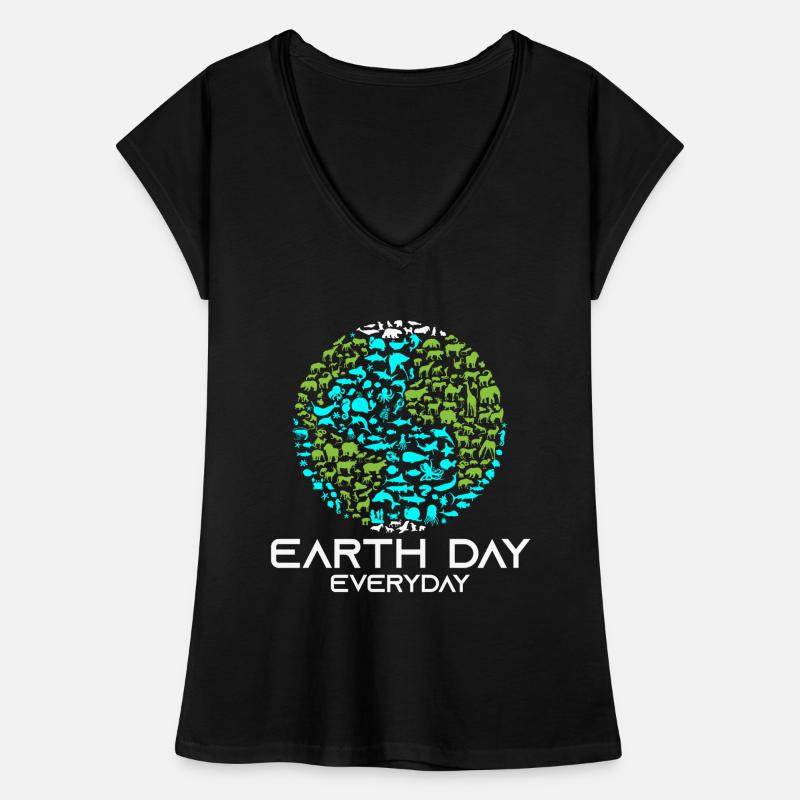 Earth Day Everyday Frauen Vintage T-Shirt