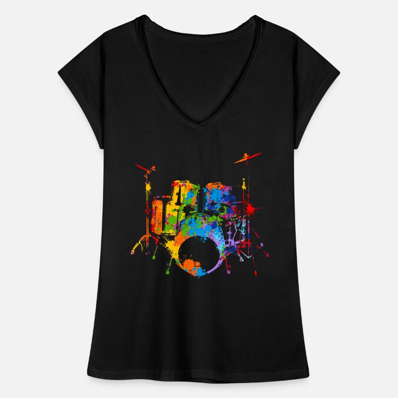 Splash drums Women's Vintage T-Shirt
