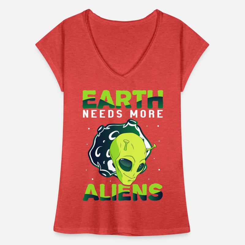Alien, OVNI, UAP, Espace, Objet volant de l’espace T-shirt vintage Femme