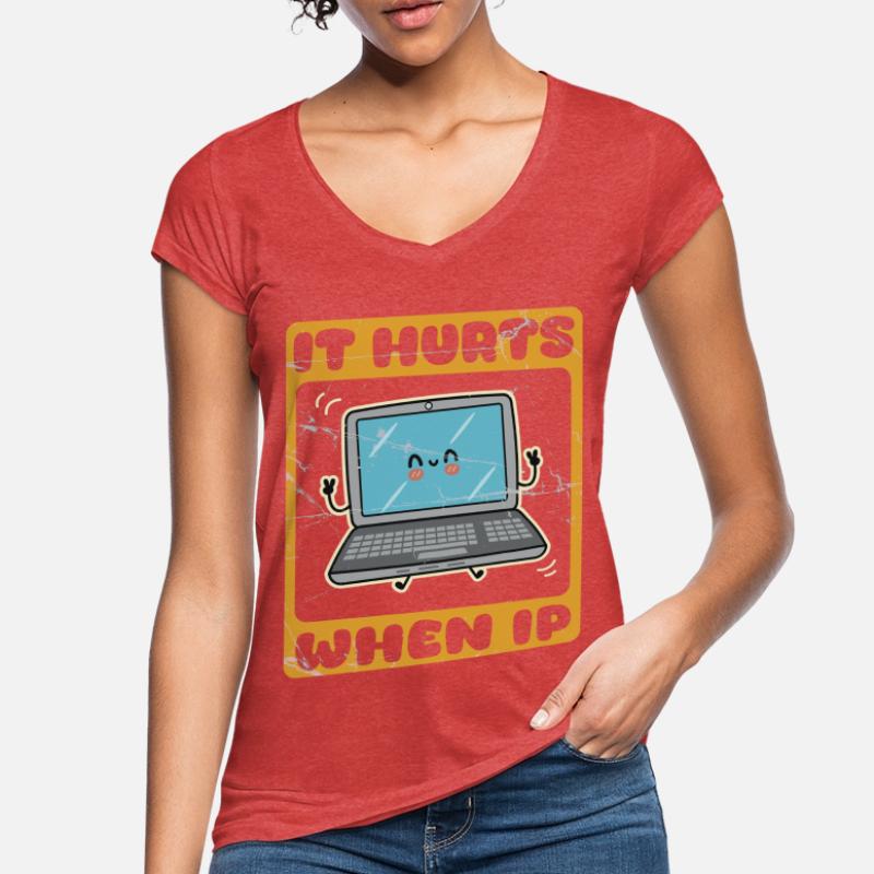 IT Geek, PC Accessories Storage Devices Evolution Women's Vintage T-Shirt