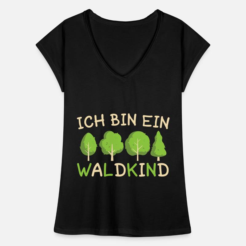 Ich Bin Ein Waldkind Frauen Vintage T-Shirt