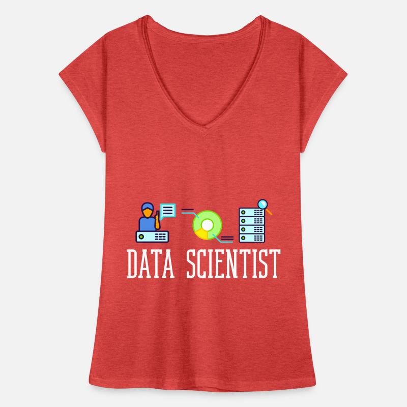 Data Scientist Data Science Science T-shirt vintage Femme
