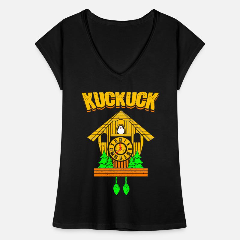 Coucou Horloge Coucou T-shirt vintage Femme