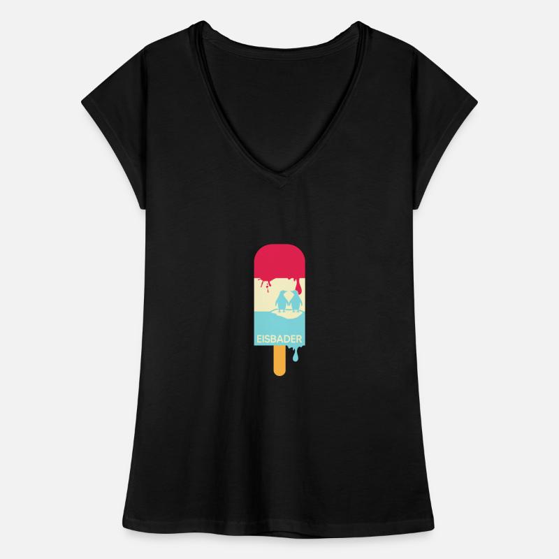 Eisbader Eiszeit im Eisbad Frauen Vintage T-Shirt