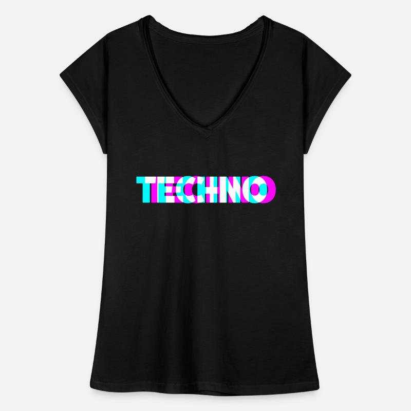 Techno T-shirt vintage Femme