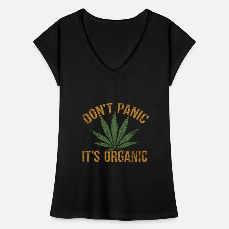 Cannabis Maglietta vintage donna