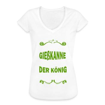 Gärtner Sprüche lustig - Frauen Vintage T-Shirt - Schwarz - Vorne - Danielle (179cm)