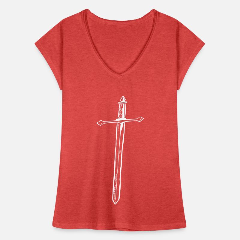 épée T-shirt vintage Femme