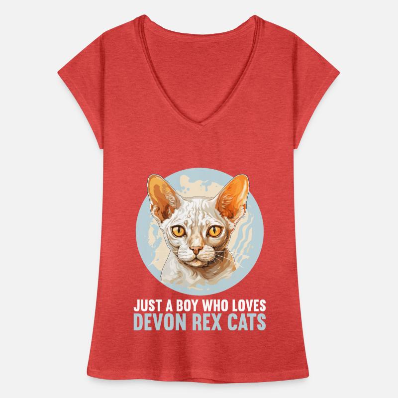 Devon Rex Kitten Devon Rex Cat Women's Vintage T-Shirt
