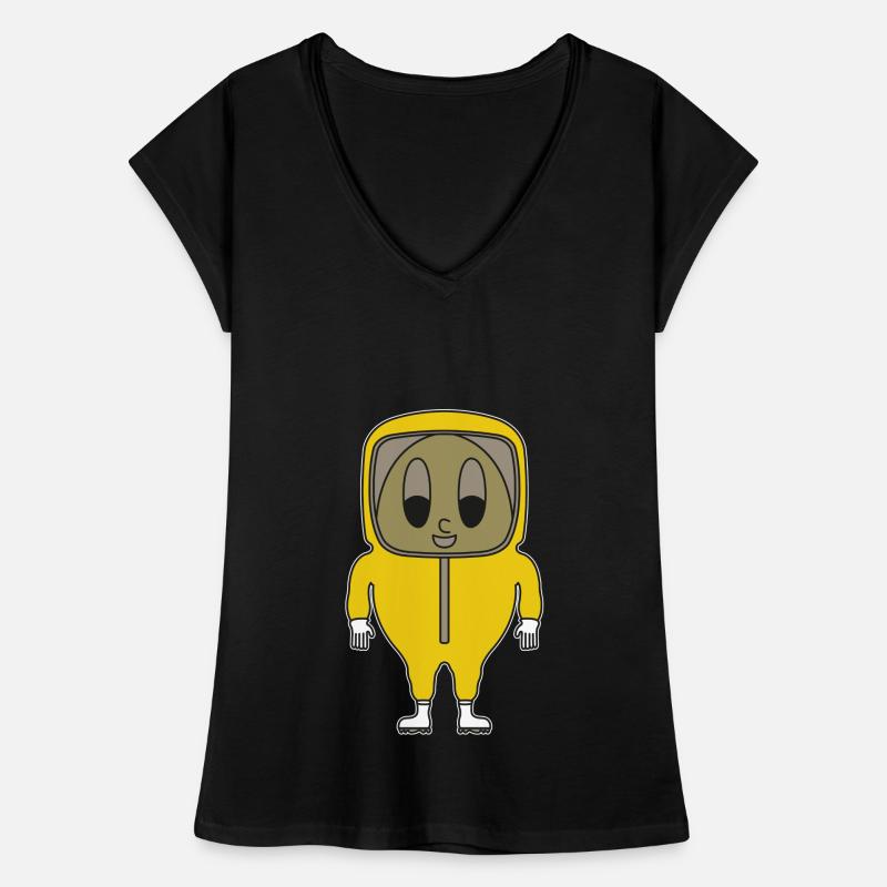 Protective suit strap egg Women's Vintage T-Shirt