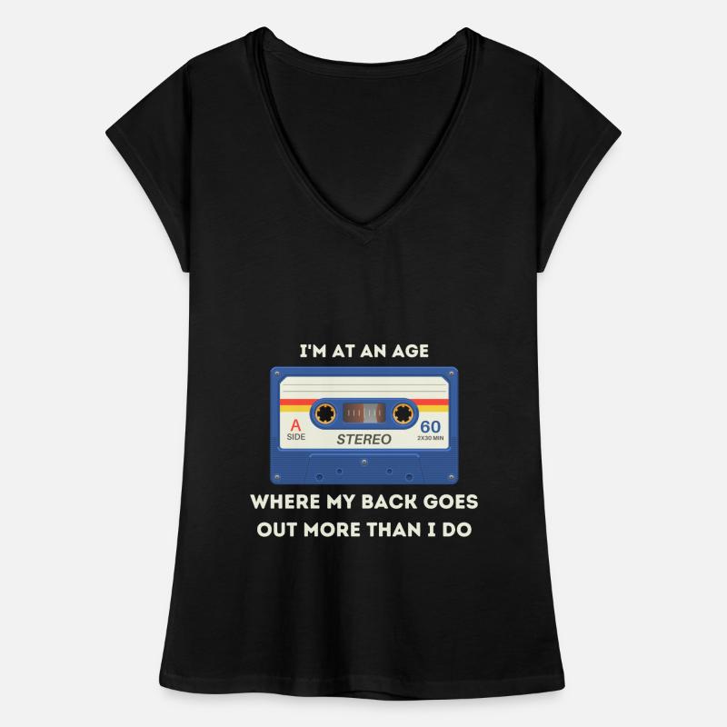 Retro -sarkastisches Alter Spruch Frauen Vintage T-Shirt