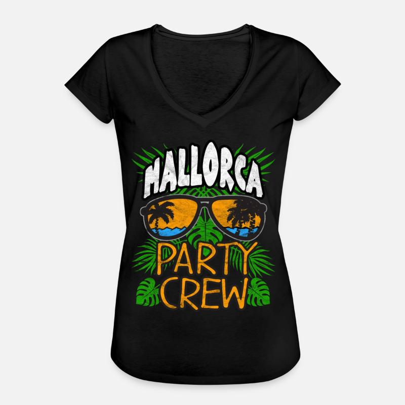 Camicia Maiorca - Maglietta vintage donna - nero