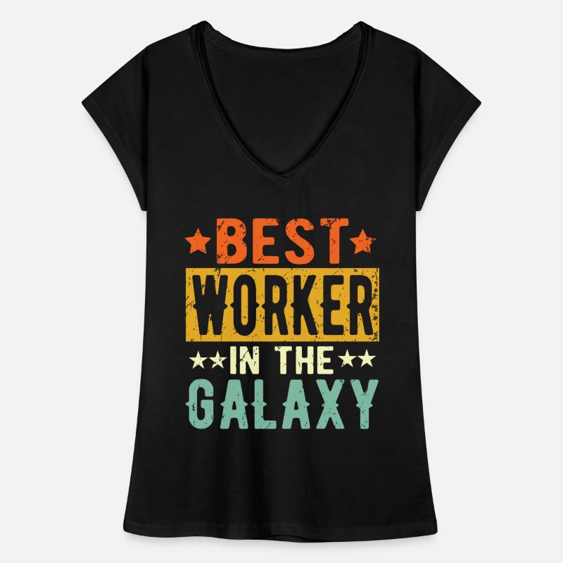 Best Arbeiter ever Arbeiter Geschenk Frauen Vintage T-Shirt