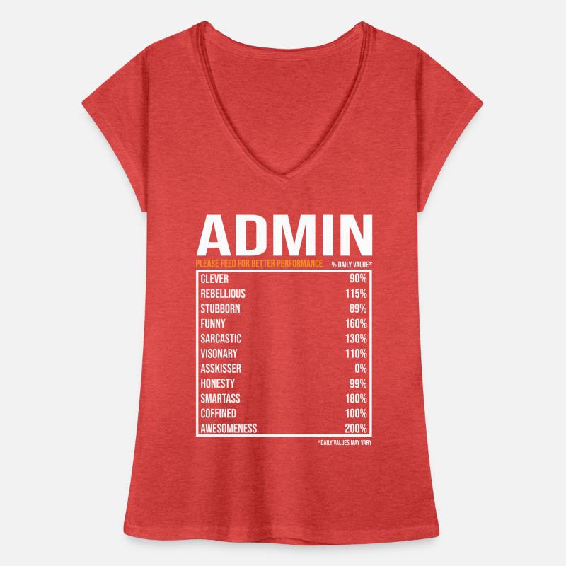 Admin Daily Funny Admin Women's Vintage T-Shirt
