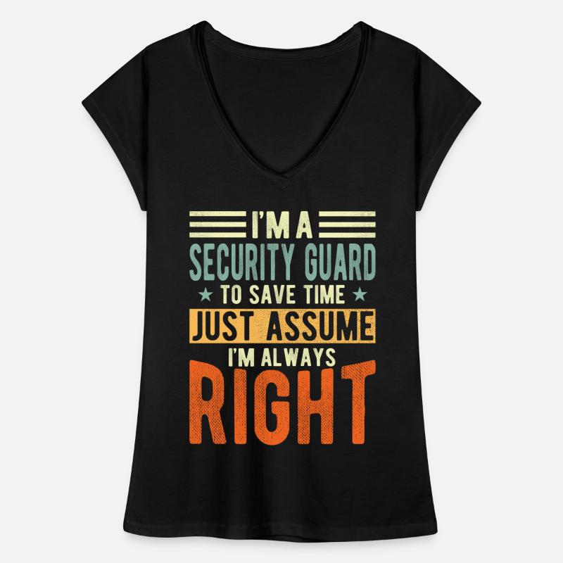 Security officer Women's Vintage T-Shirt