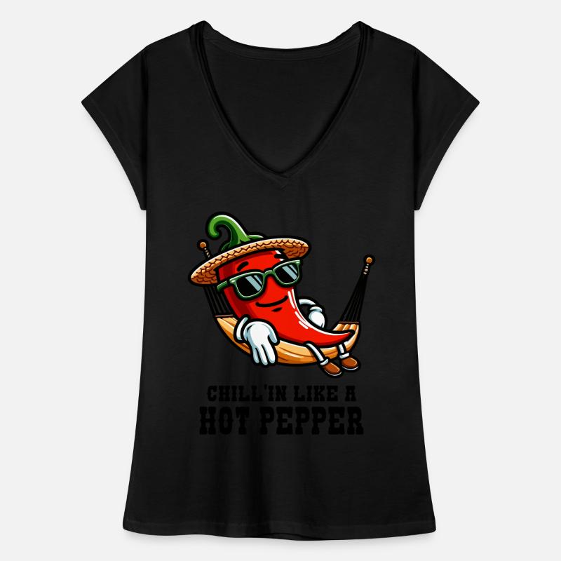 Refroidir comme un piment fort T-shirt vintage Femme