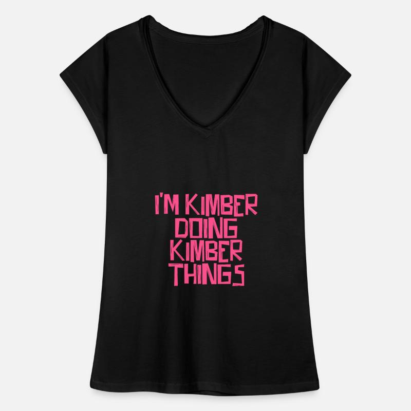 I'm Kimber doing Kimber things Frauen Vintage T-Shirt