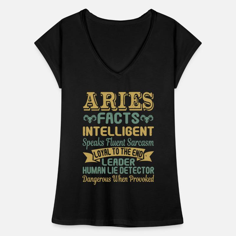 Widder Sternzeichen Eigenschaften Frauen Vintage T-Shirt