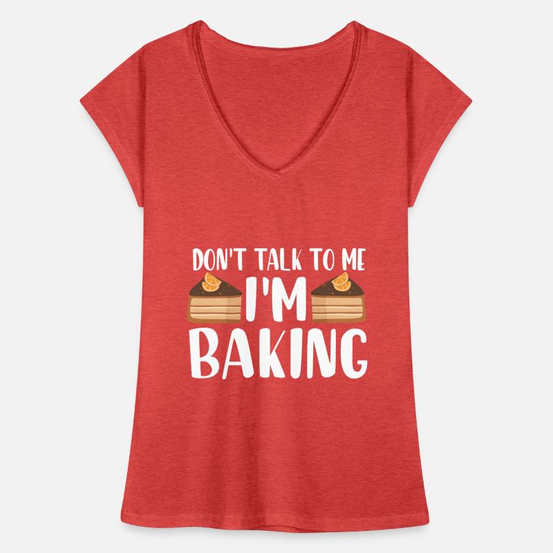 Pastry Chef Baking Baker Cake Baking Women's Vintage T-Shirt