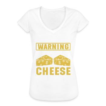 Fromagerie Amateur de fromage - T-shirt vintage Femme - noir - Devant - Danielle (179cm)