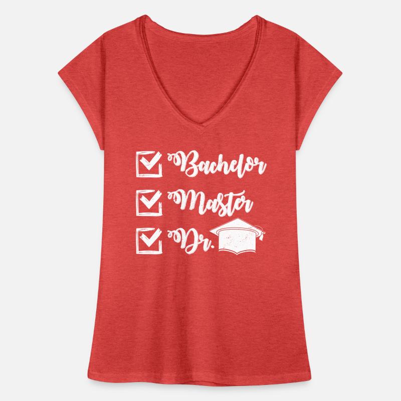 Bachelor Master Dr. Master's Thesis completed Women's Vintage T-Shirt