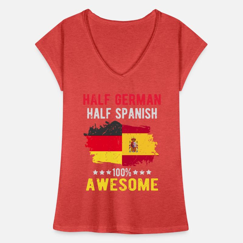 Half German half Spanish Women's Vintage T-Shirt