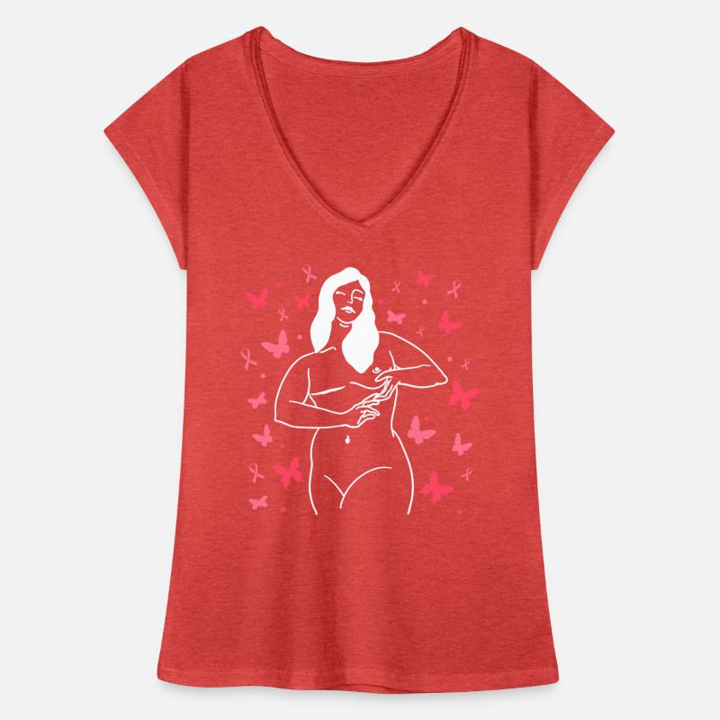 Brustkrebs Brust Krebs Bekämpfer Pink Frauen Vintage T-Shirt