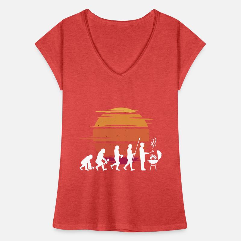 Grill Evolution Vintage Father's Day Grill Master Women's Vintage T-Shirt