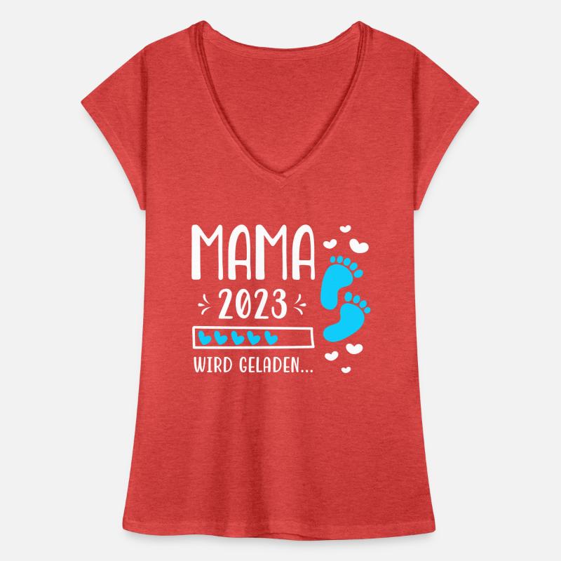 Mutter 2023 Werdende Mama Loading 2023 Frauen Vintage T-Shirt