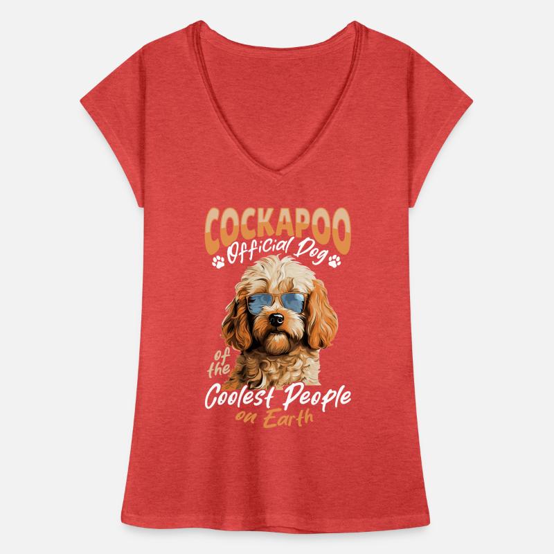 Cockapoo Dog Breed Pet Cockapoo Official Dog Frauen Vintage T-Shirt