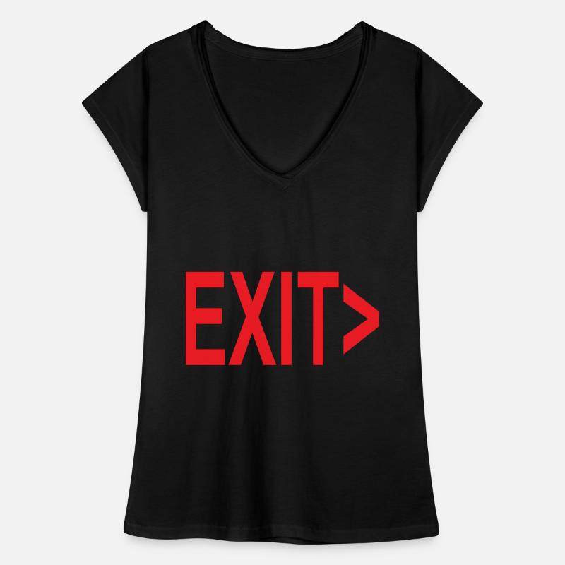 Exit / Exit / Emergency Exit Women's Vintage T-Shirt