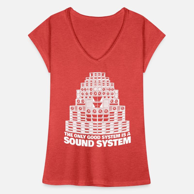 Das einzig gute System ist ein Soundsystem Frauen Vintage T-Shirt