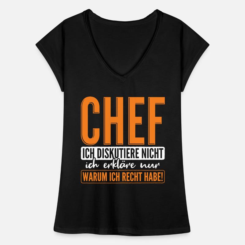 Chef Spruch Frauen Vintage T-Shirt