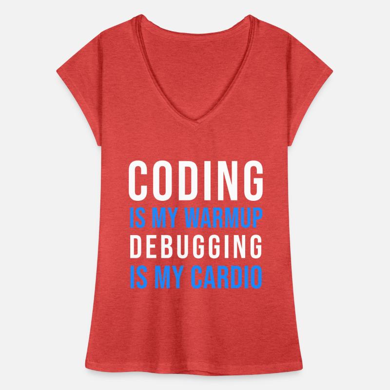 Codeur Développeur Programmeur Codage informatique informatique T-shirt vintage Femme