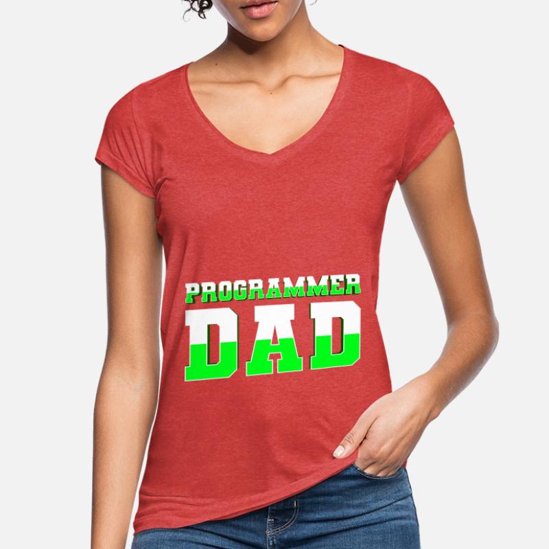 Programmer Coder Software Developer Women's Vintage T-Shirt