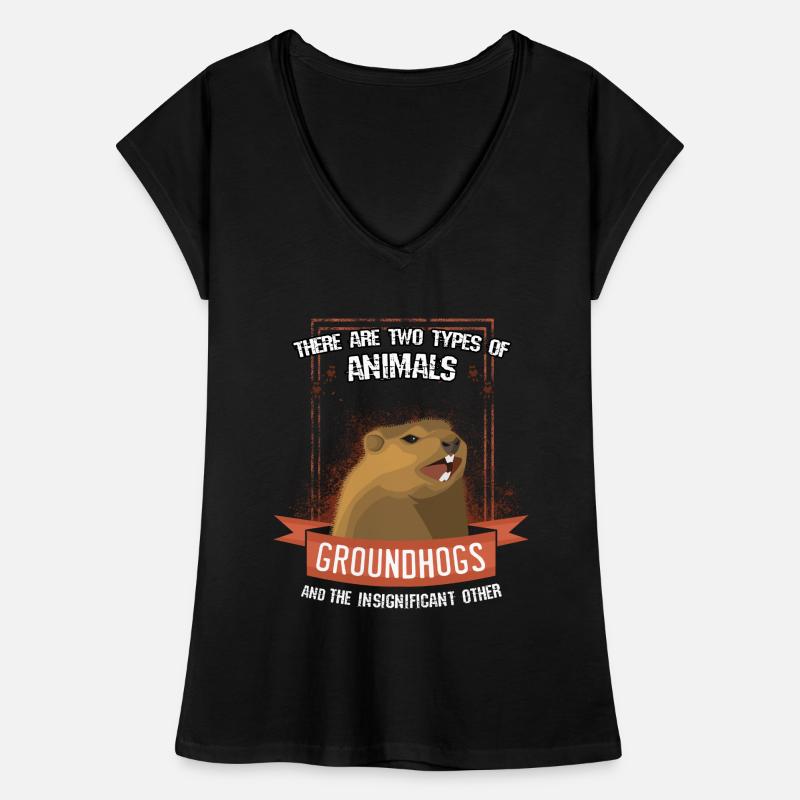 marmottes T-shirt vintage Femme