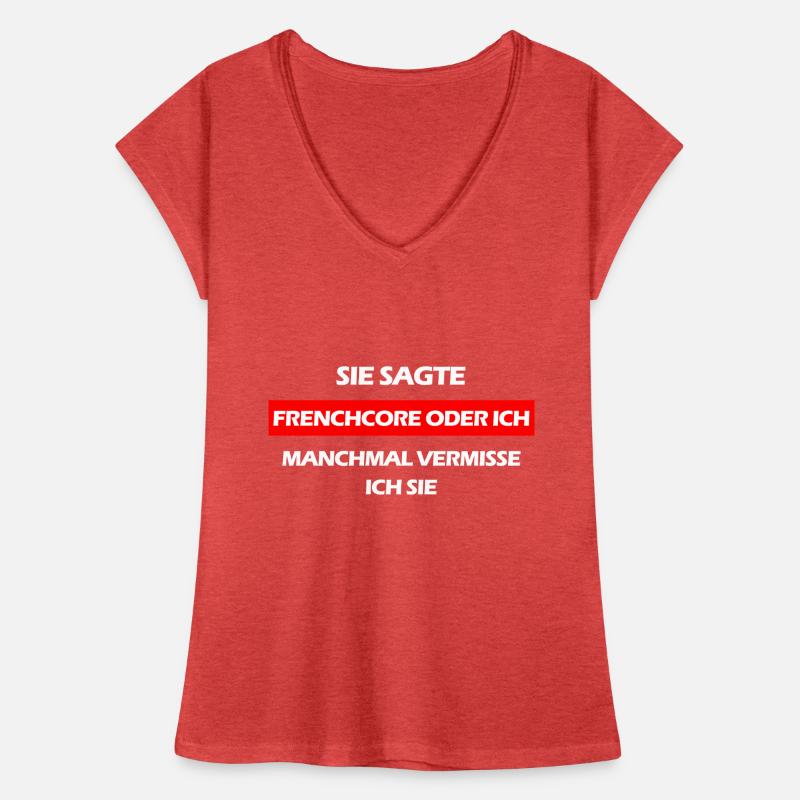 Frenchcore oder ich Frauen Vintage T-Shirt