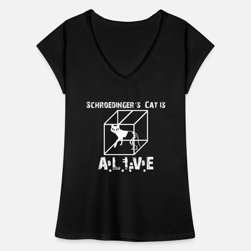 Le chat de Schrödinger - Big Bang Cat Schrödinger T-shirt vintage Femme