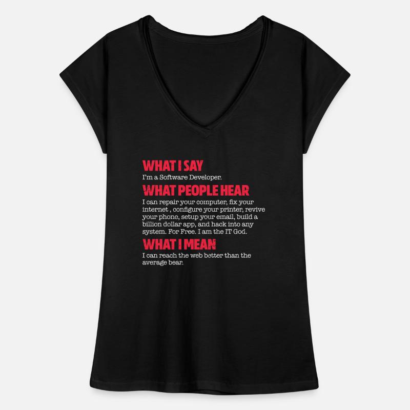 Software developer Women's Vintage T-Shirt