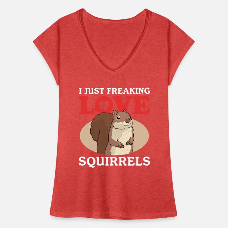 Cute Squirrel Squirrel Gift Women's Vintage T-Shirt