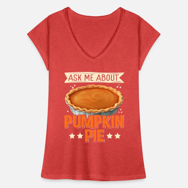 Pumpkin Pie American Pumpkin Pie Gift Women's Vintage T-Shirt