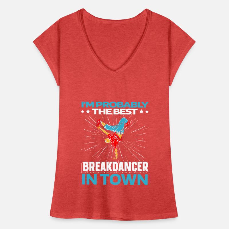 Breakdance Breakdancer Breakdancing Funny Women's Vintage T-Shirt