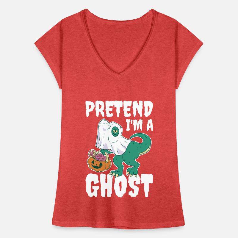 Pretend Im A Ghost Geist Geschenk Frauen Vintage T-Shirt