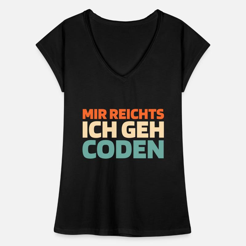 Entwickler Coder Programmierer Frauen Vintage T-Shirt